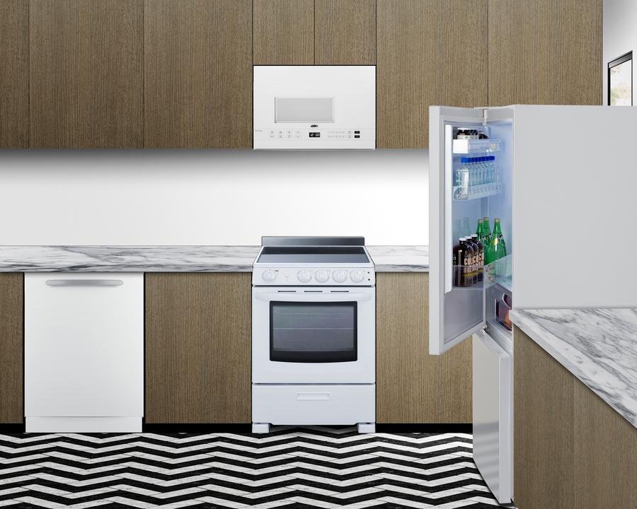 Summit FFBF151WLHD 28" Wide Bottom Mount Refrigerator-freezer - Image 7