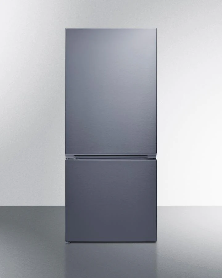 Summit FFBF173SSLHD 30" Wide Bottom-mount Refrigerator-freezer, Counter Depth