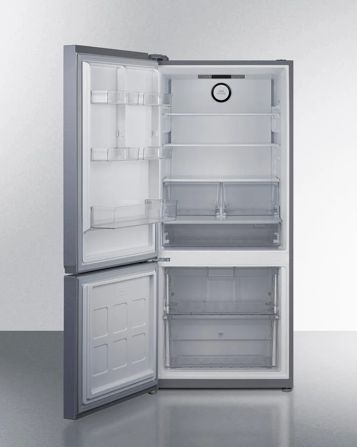 Summit FFBF173SSLHD 30" Wide Bottom-mount Refrigerator-freezer, Counter Depth - Image 2
