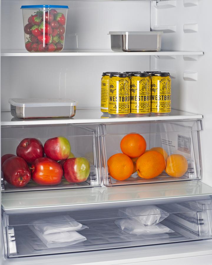Summit FFBF173SSLHD 30" Wide Bottom-mount Refrigerator-freezer, Counter Depth - Image 5