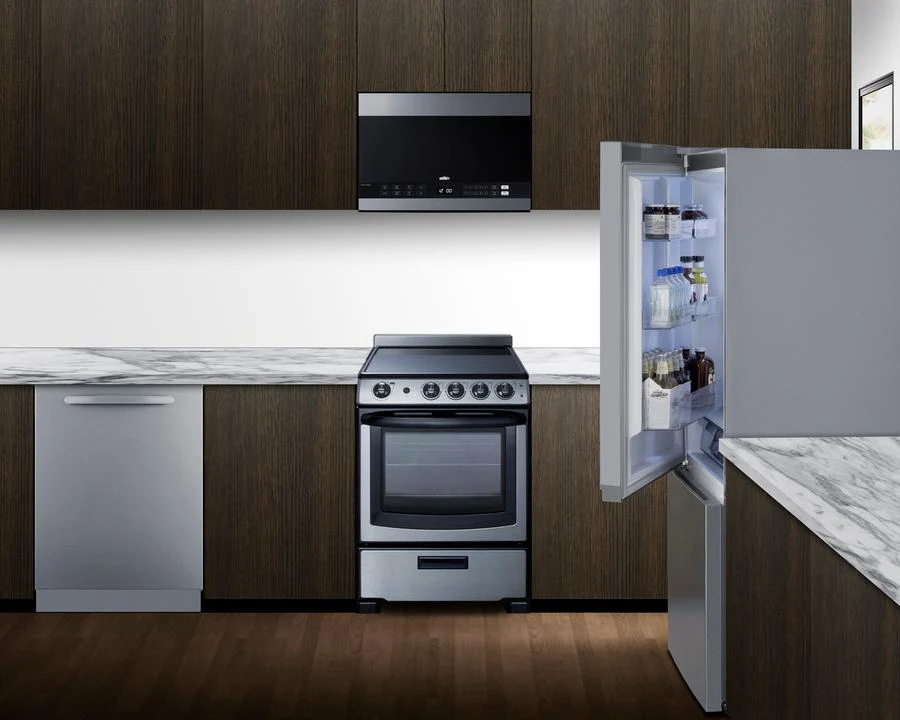 Summit FFBF173SSLHD 30" Wide Bottom-mount Refrigerator-freezer, Counter Depth - Image 7