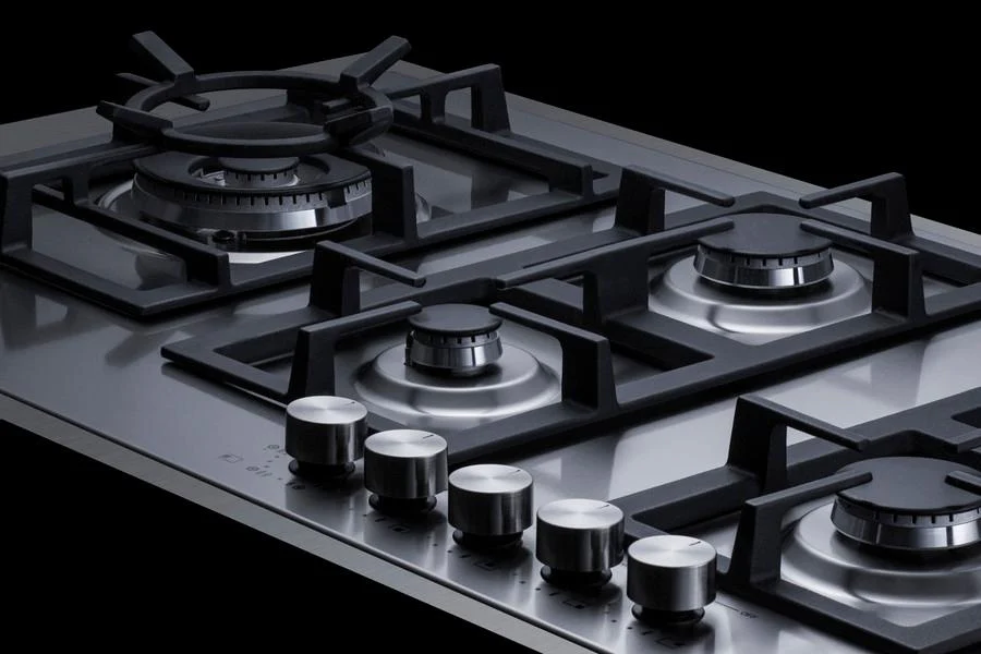 Summit GCJ536SSLPTK 36" Wide 5-burner Propane Gas Cooktop In Stainless Steel - Image 4
