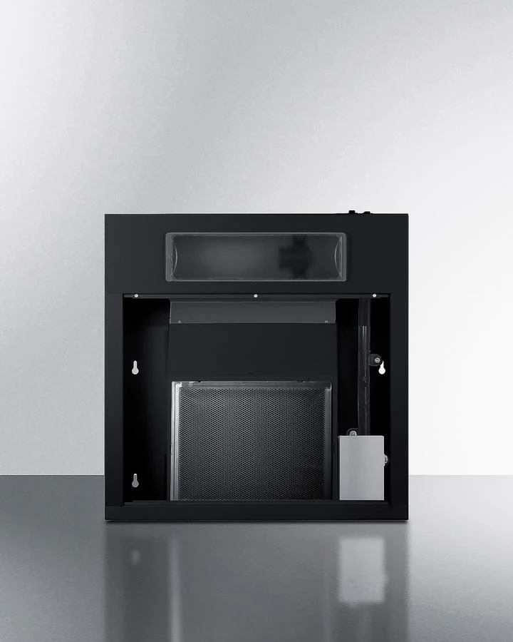 Summit HC20BB 20" Under Cabinet Convertible Range Hood - Image 2