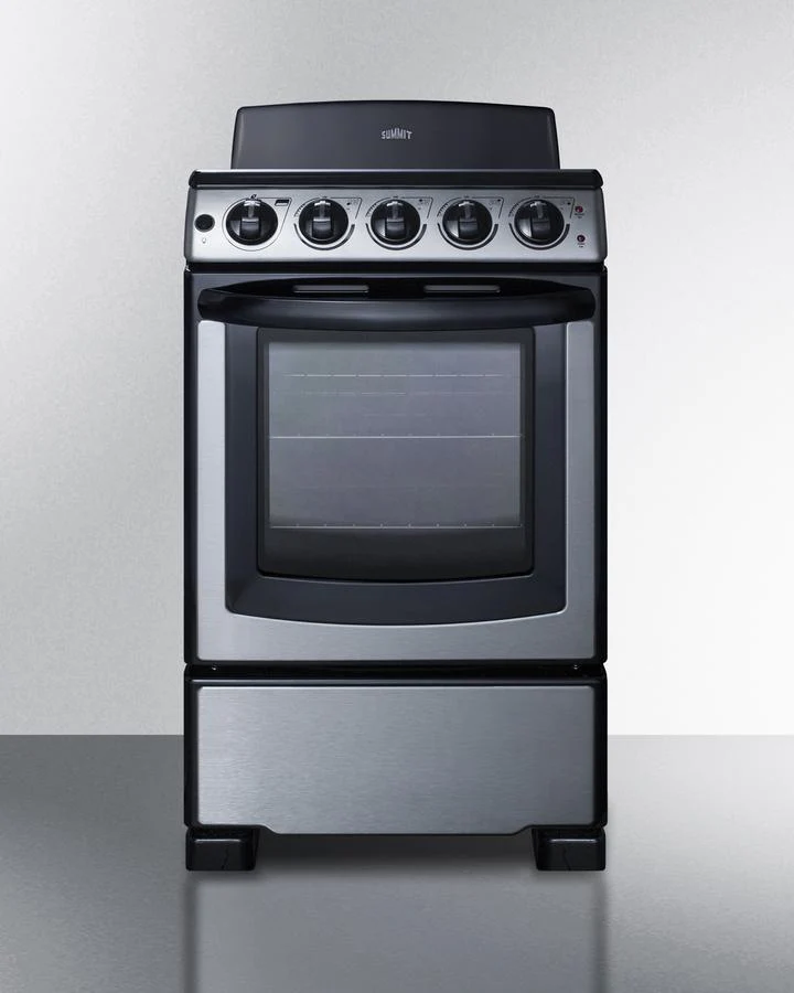 Summit PROEL20SS 20" Wide Electric Coil Range - Image 3