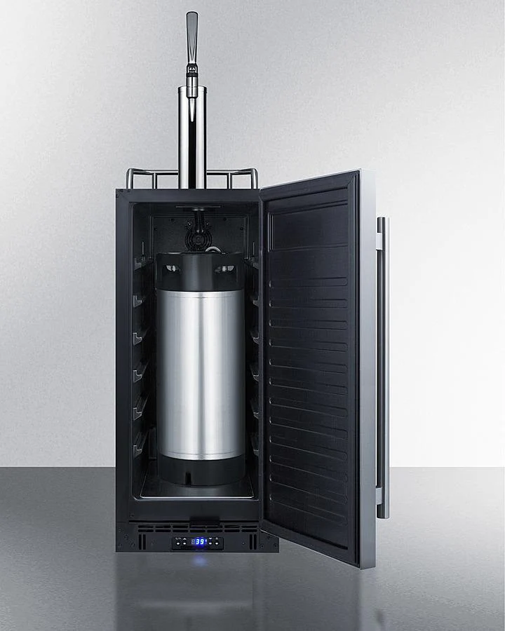 Summit SBC15NCF 15" Wide Built-in Nitro Coffee Kegerator - Image 4