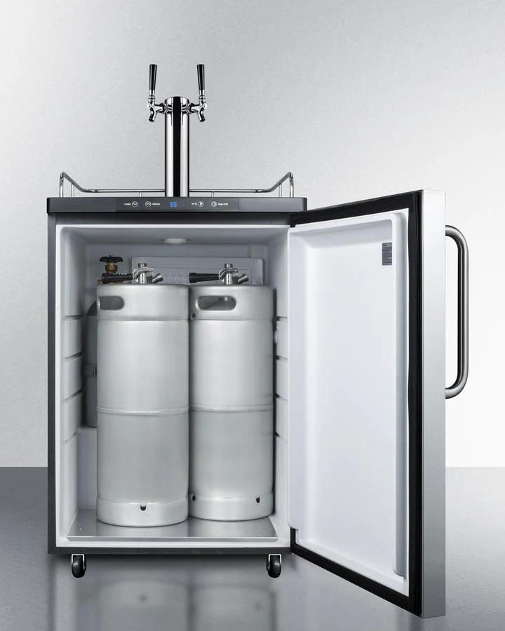 Summit SBC635MSSTBTWIN 24" Wide Kegerator - Image 4