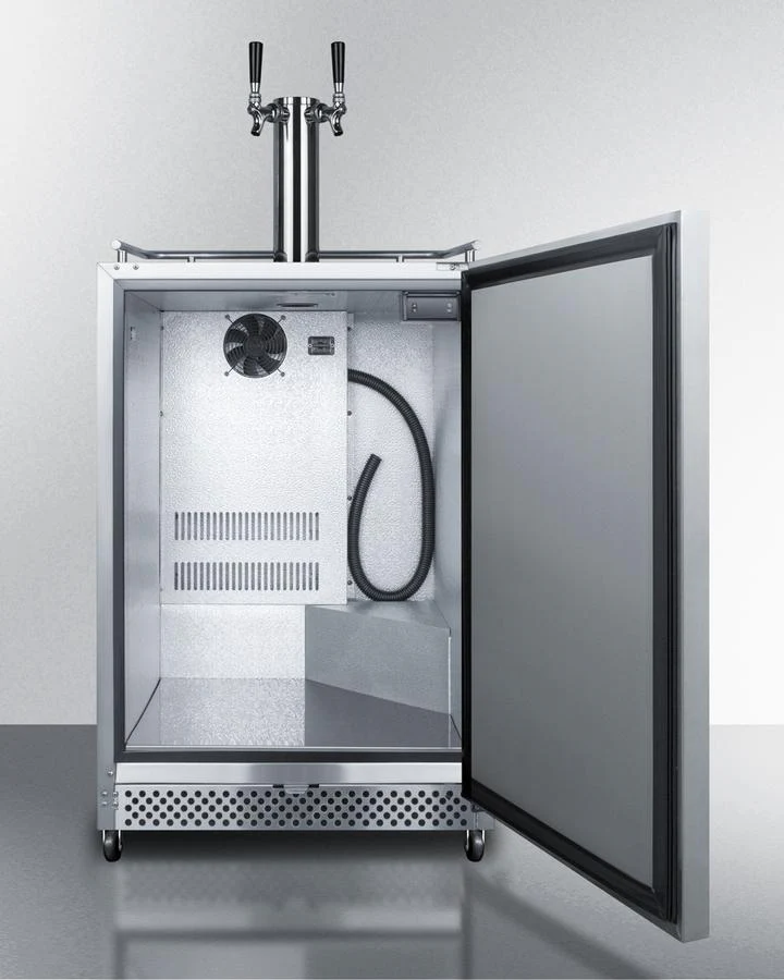 Summit SBC695OSTWIN 24" Wide Built-in Outdoor Kegerator - Image 3