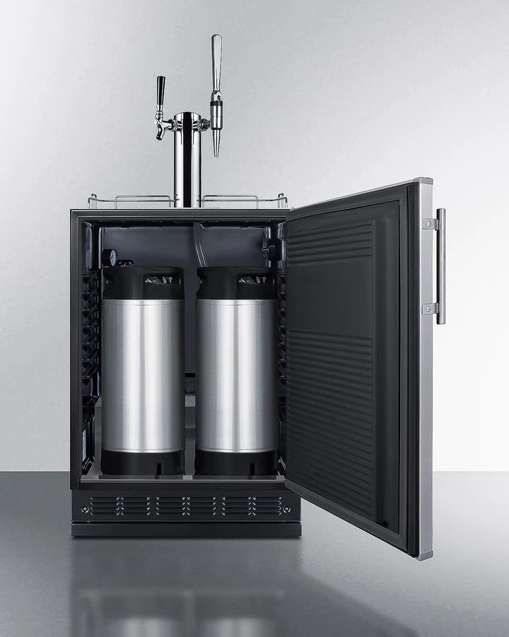 Summit SBC7BRSCM2 24" Wide Cold Brew/nitro Coffee Kegerator - Image 4