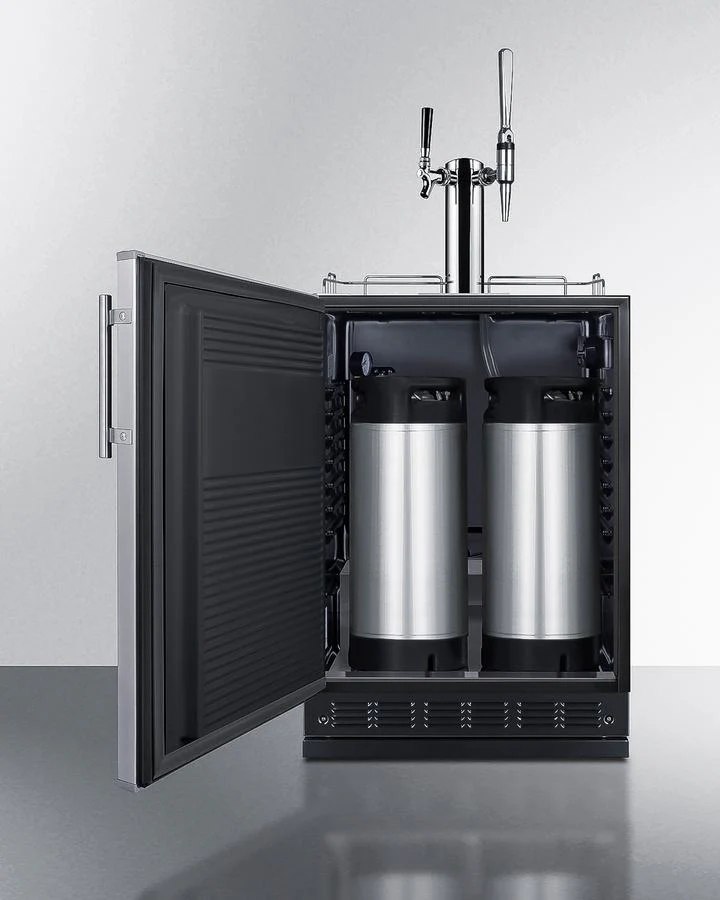 Summit SBC7BRSCM2LHD 24" Wide Cold Brew/nitro Coffee Kegerator - Image 5