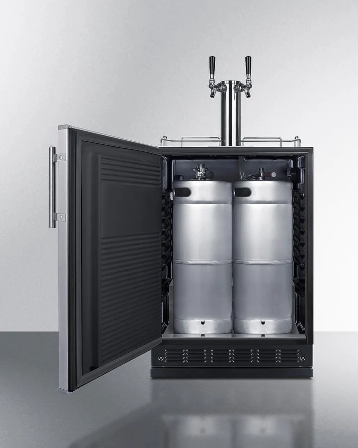 Summit SBC7BRSLHD 24" Wide Beer Kegerator - Image 2