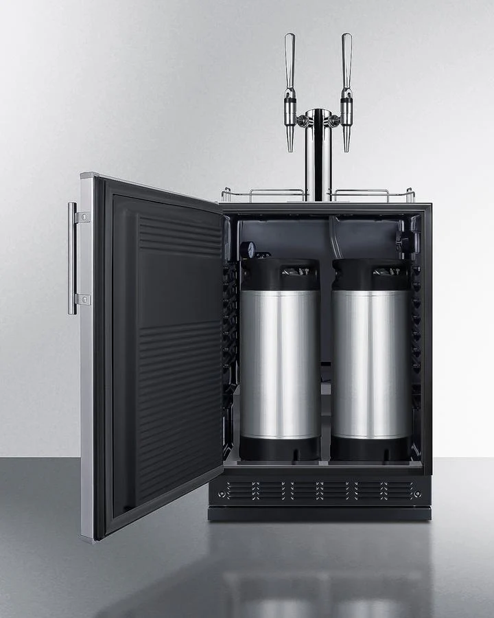 Summit SBC7BRSNCF2LHD 24" Wide Nitro Coffee Kegerator - Image 2