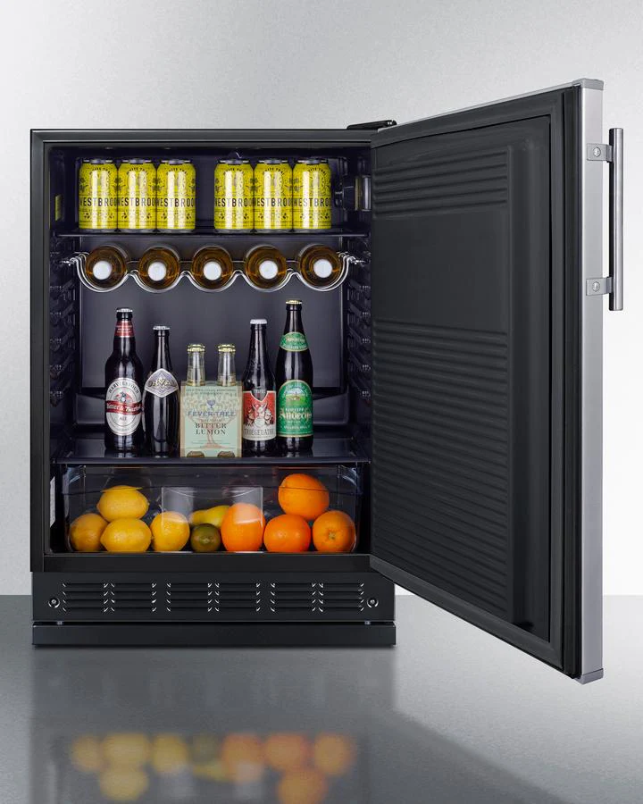 Summit SBC7BRSWK2 24" Wide Wine Kegerator - Image 7