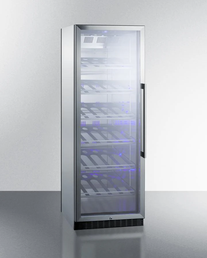 Summit SCR1401LHCHCSS 24" Wide Single Zone Commercial Wine Cellar - Image 3