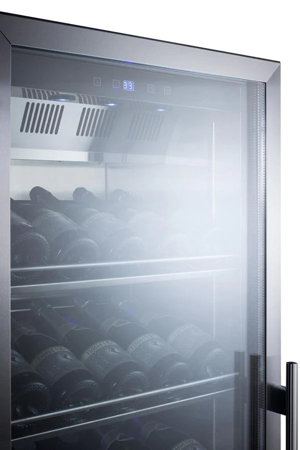Summit SCR1401LHCHCSS 24" Wide Single Zone Commercial Wine Cellar - Image 4