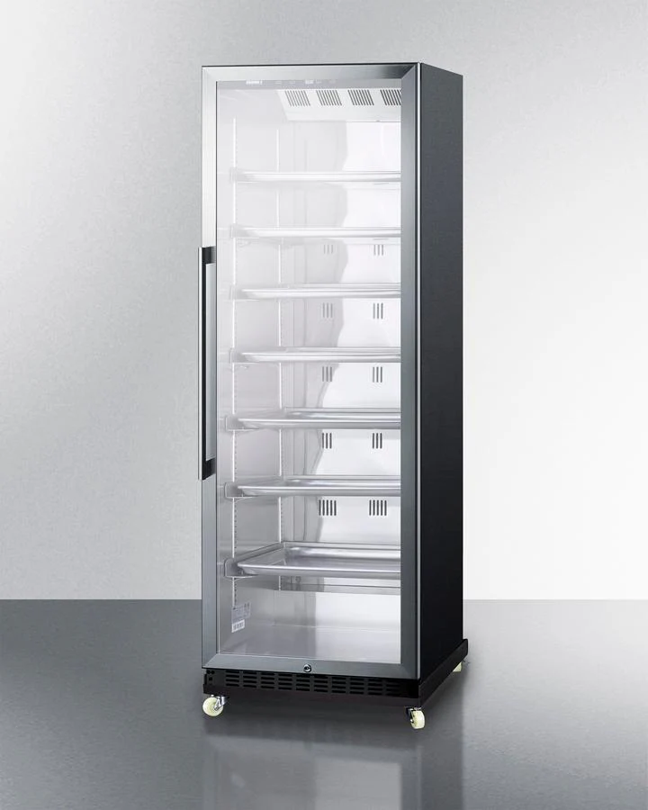 Summit SCR1401RI 24" Wide Mini Reach-in Beverage Center With Dolly - Image 2