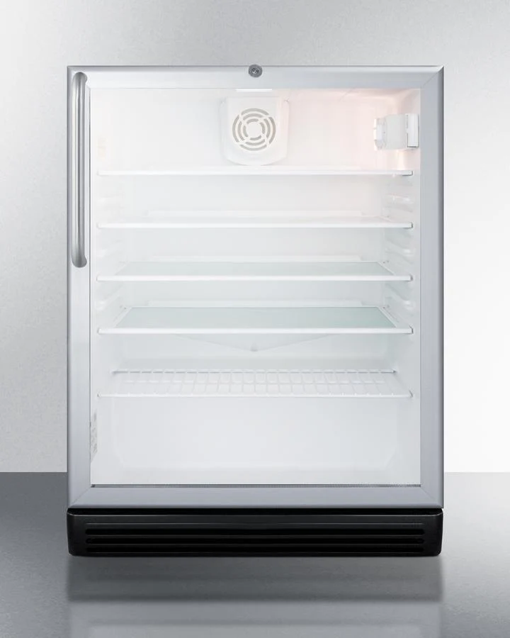 Summit SCR600BGLCSS 24" Wide Built-in Beverage Center