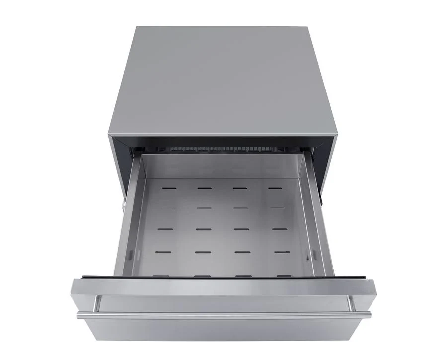 Summit SCR615TDCSS 24" Wide Built-in Commercial Beverage Refrigerator With Top Drawer - Image 5
