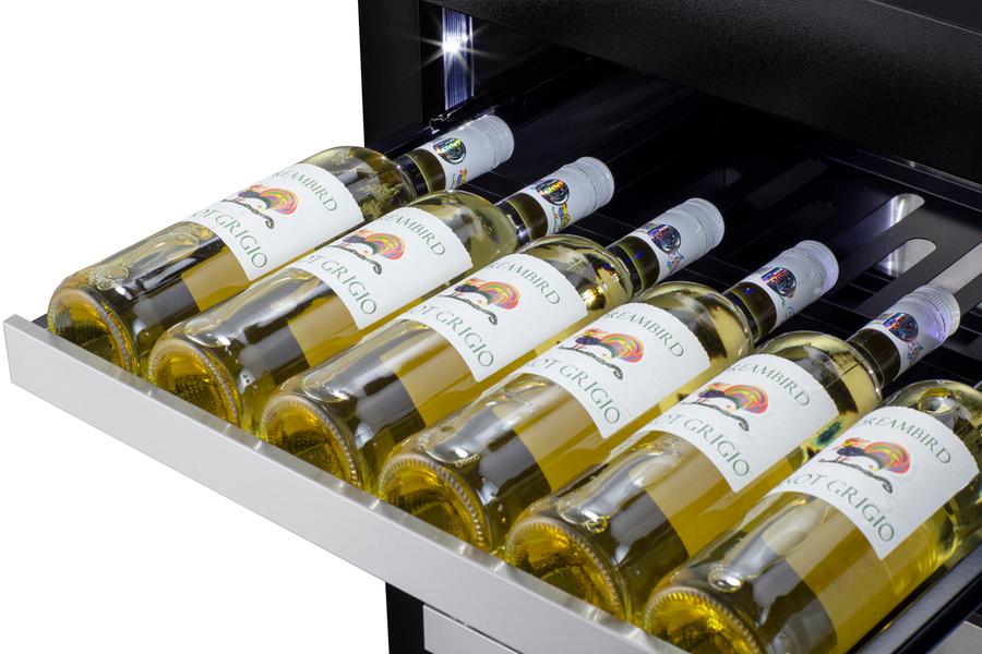 Summit SDHW2442LHD 24" Wide Built-in Wine Cellar - Image 5