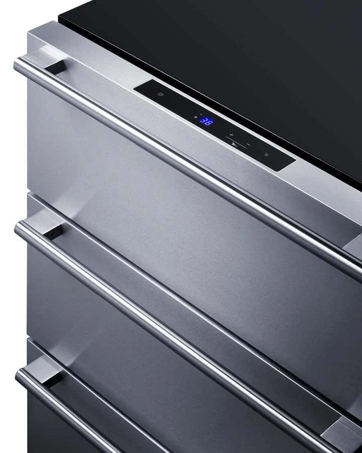 Summit SP6DS3D 24" Wide Built-in 3-drawer All-refrigerator - Image 3