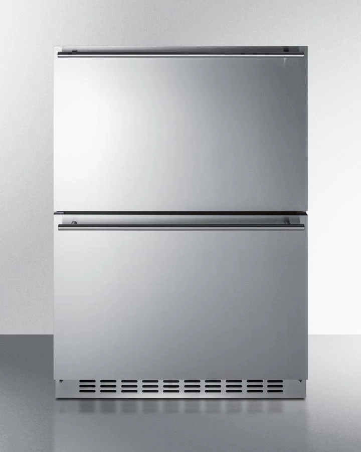 Summit SPRF34D 24" Wide 2-drawer Refrigerator-freezer