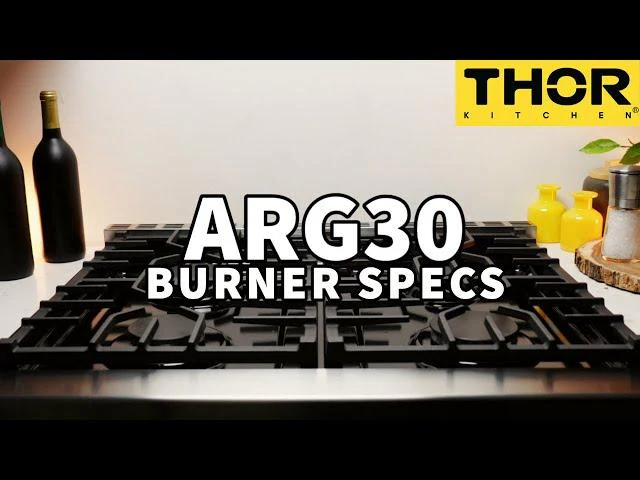 ARG30 Thor Kitchen 30-inch Gas Range - Contemporary Professional - Image 7