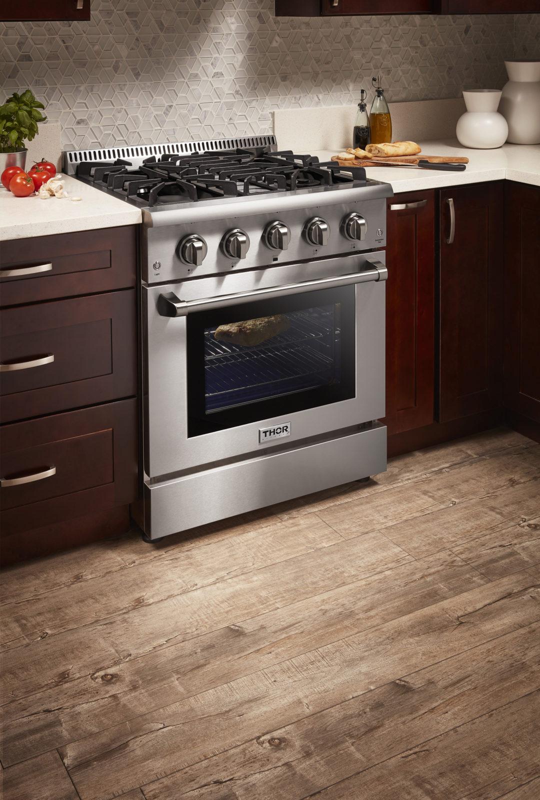 Thor Kitchen 30-inch Professional Dual Fuel Liquid Propane Range - Hrd3088ulp - Image 3