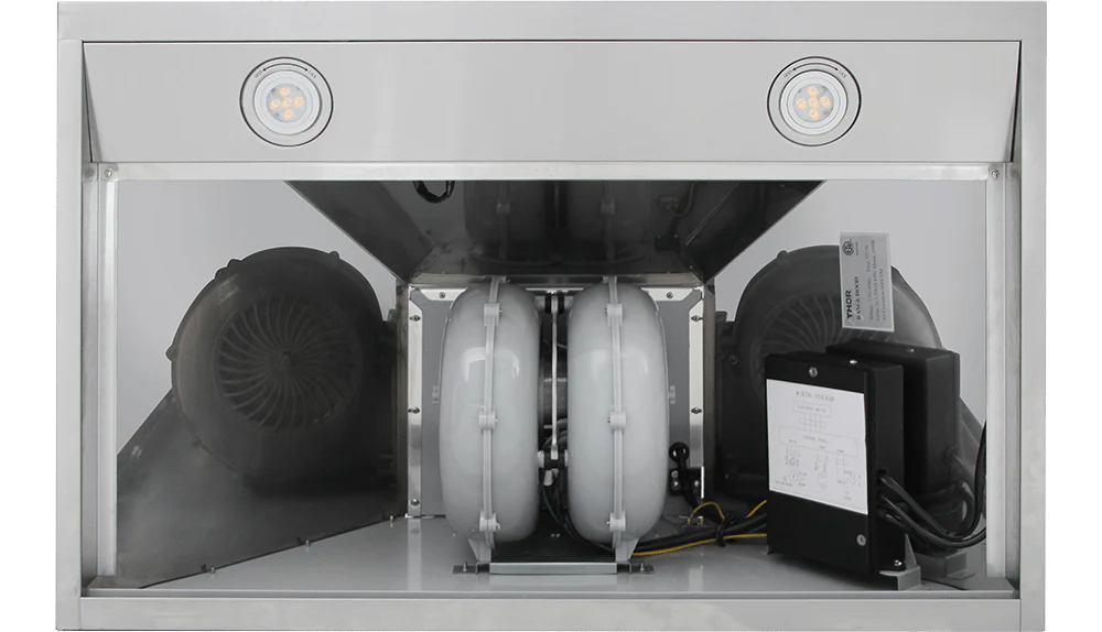 Thor Kitchen 30 Inch Wall Mount Range Hood In Stainless Steel - Hrh3007 - Image 4