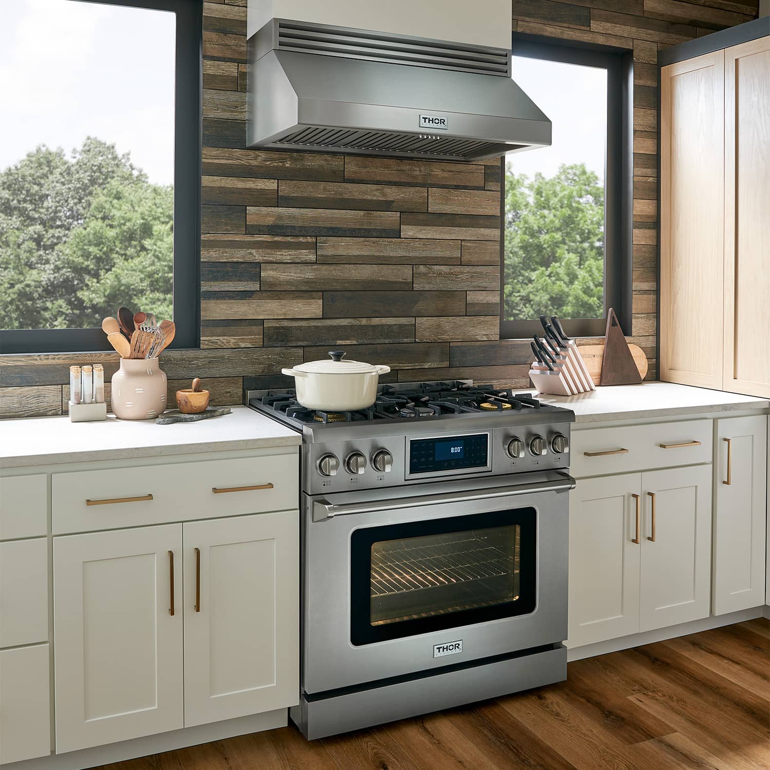TRG3601LP Thor Kitchen 36-inch Tilt Panel Professional Liquid Propane Range - Image 3