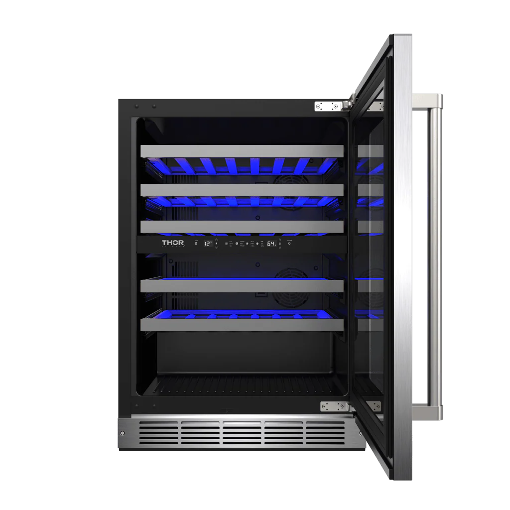 TWC24UD Thor Kitchen 24-inch Undercounter Dual Zone Wine Cooler - Image 3
