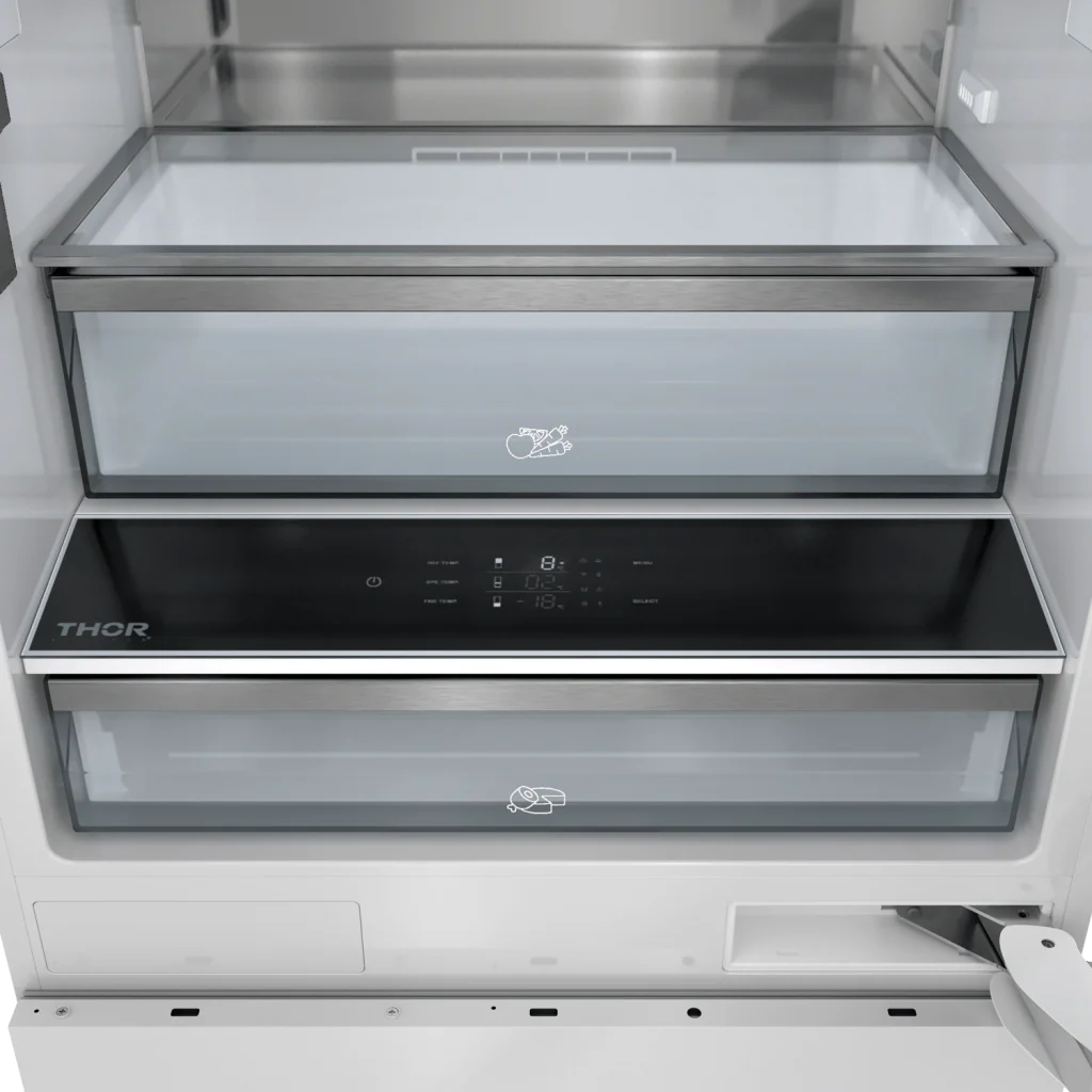 XRF3016BBPSS Thor Kitchen 30-inch Built-in Panel-ready Bottom Mount Refrigerator - Xrf3016bbp-ss - Image 6