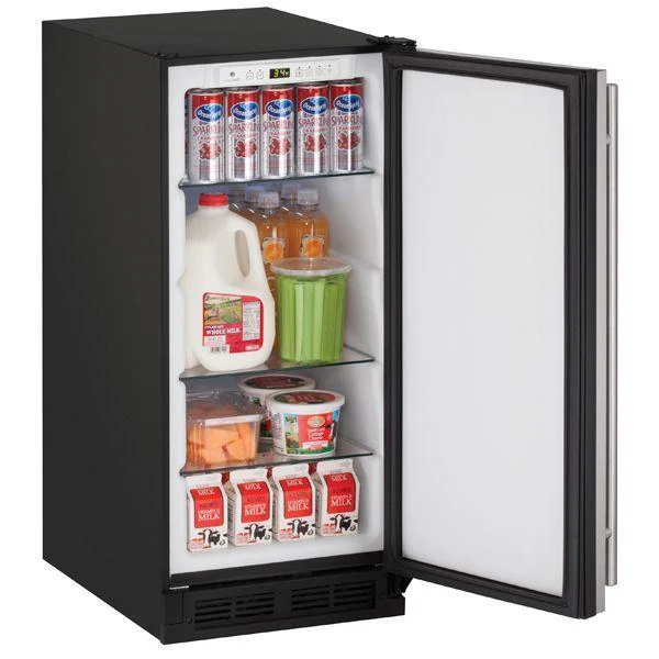 U-Line U1215RS00B 1215r 15" Refrigerator With Stainless Solid Finish (115 V/60 Hz Volts /60 Hz Hz) - Image 2