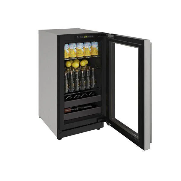 U-Line U2218BEVS00A 2218bev 18" Beverage Center With Stainless Frame Finish and Field Reversible Door Swing (115 V/60 Hz) - Image 4