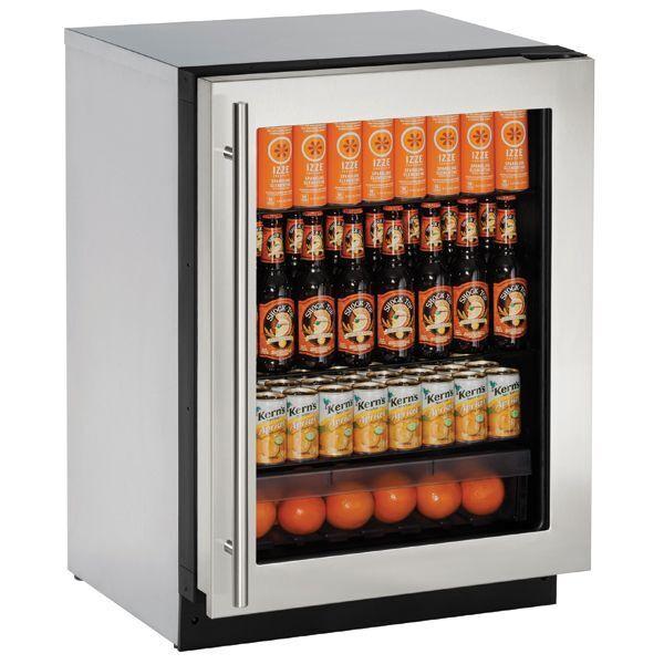 U-Line U2224RGLS00B 2224rgl 24" Refrigerator With Stainless Frame Finish (115 V/60 Hz) - Image 2