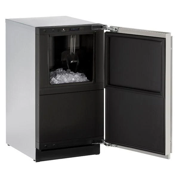 U-Line U3018CLRS00B 3018clr 18" Clear Ice Machine With Stainless Solid Finish, No (115 V/60 Hz Volts /60 Hz Hz)