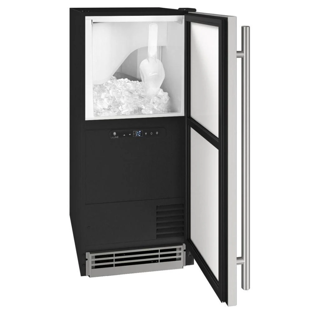 U-Line UHCP115SS01A Hcl115 / Hcp115 15" Clear Ice Machine With Stainless Solid Finish and Pump (115 V/60 Hz)