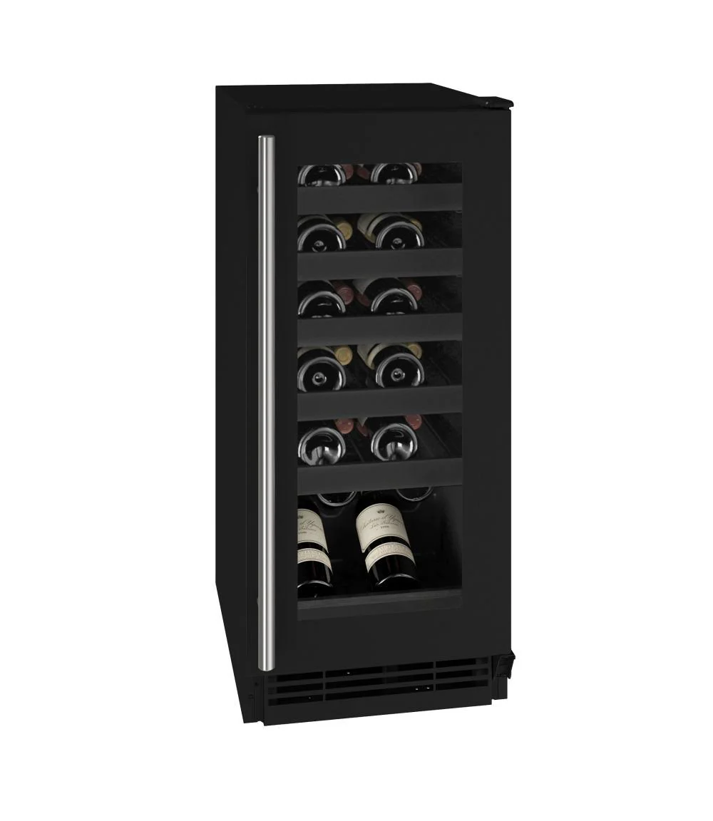 U-Line UHWC115BG01A Hwc115 15" Wine Refrigerator With Black Frame Finish (115 V/60 Hz)