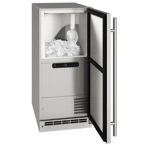 U-Line UOCP115SS01B Ocl115 / Ocp115 15" Clear Ice Machine With Stainless Solid Finish and Pump (115 V/60 Hz)
