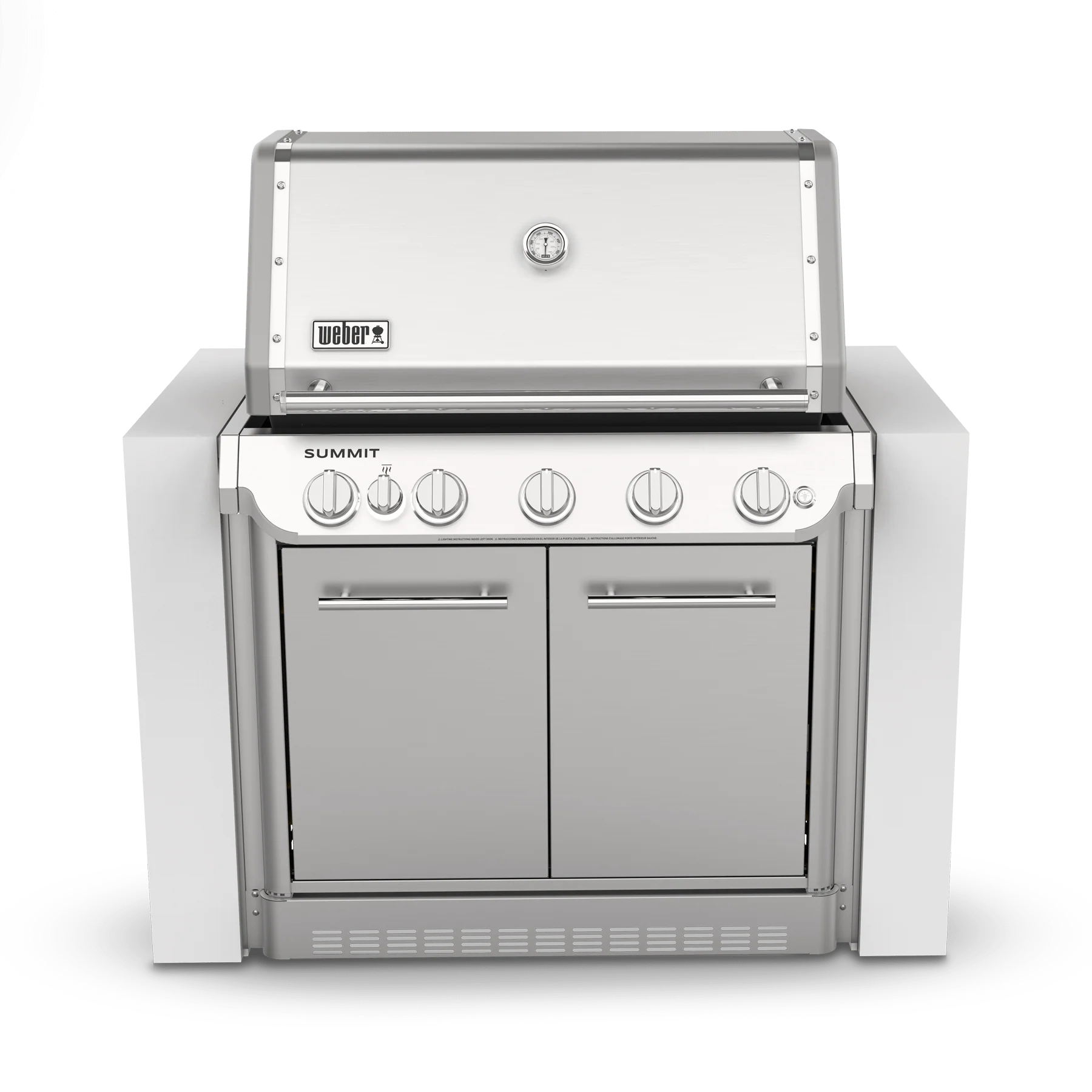 Weber 1500042 Summit® SB38 S Built-In Gas Grill (Liquid Propane) - Stainless Steel