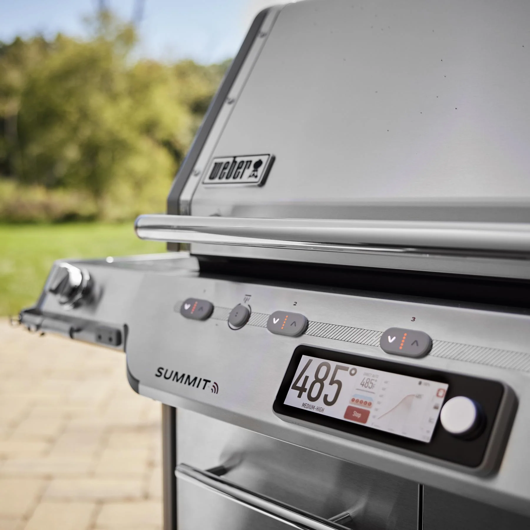 Weber 1500052 Summit® Smart FS38X S Gas Grill (Liquid Propane) - Stainless Steel - Image 2