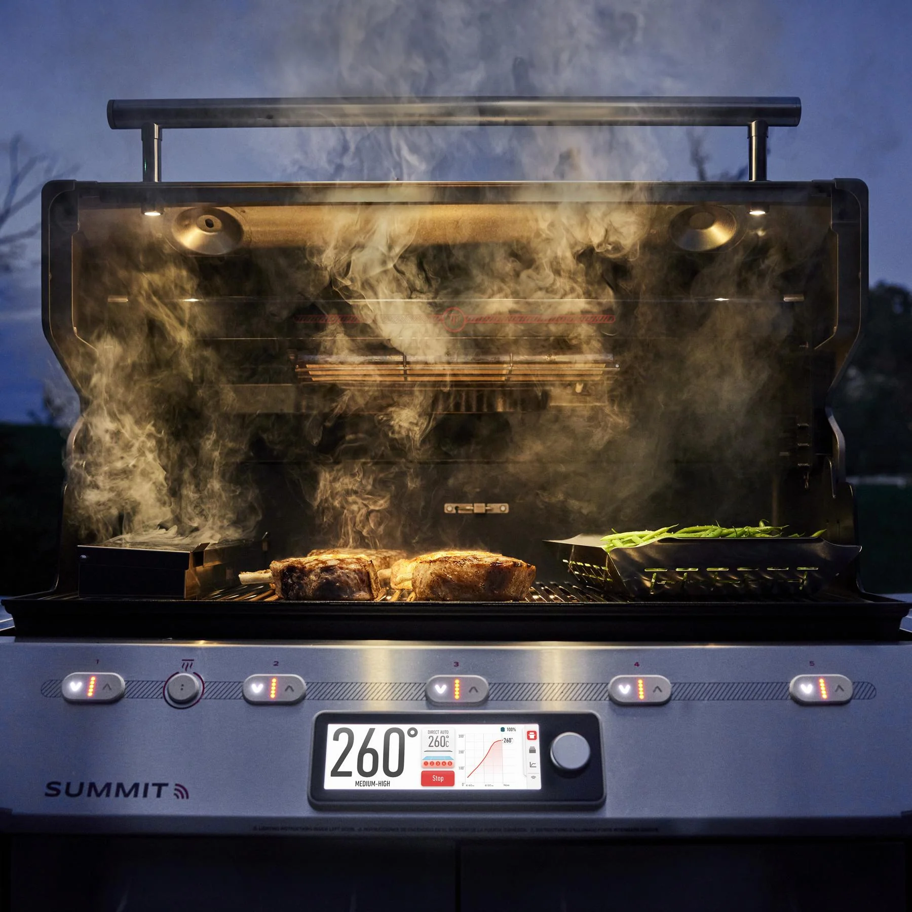 Weber 1500053 Summit® Smart FS38X S Gas Grill (Natural Gas) - Stainless Steel - Image 6