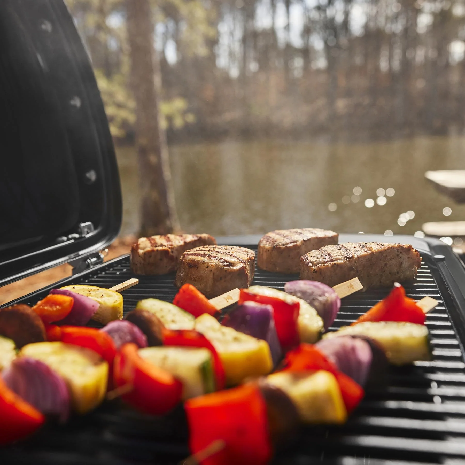 1500460 Weber Traveler® Compact Portable Gas Grill - Black - Image 6