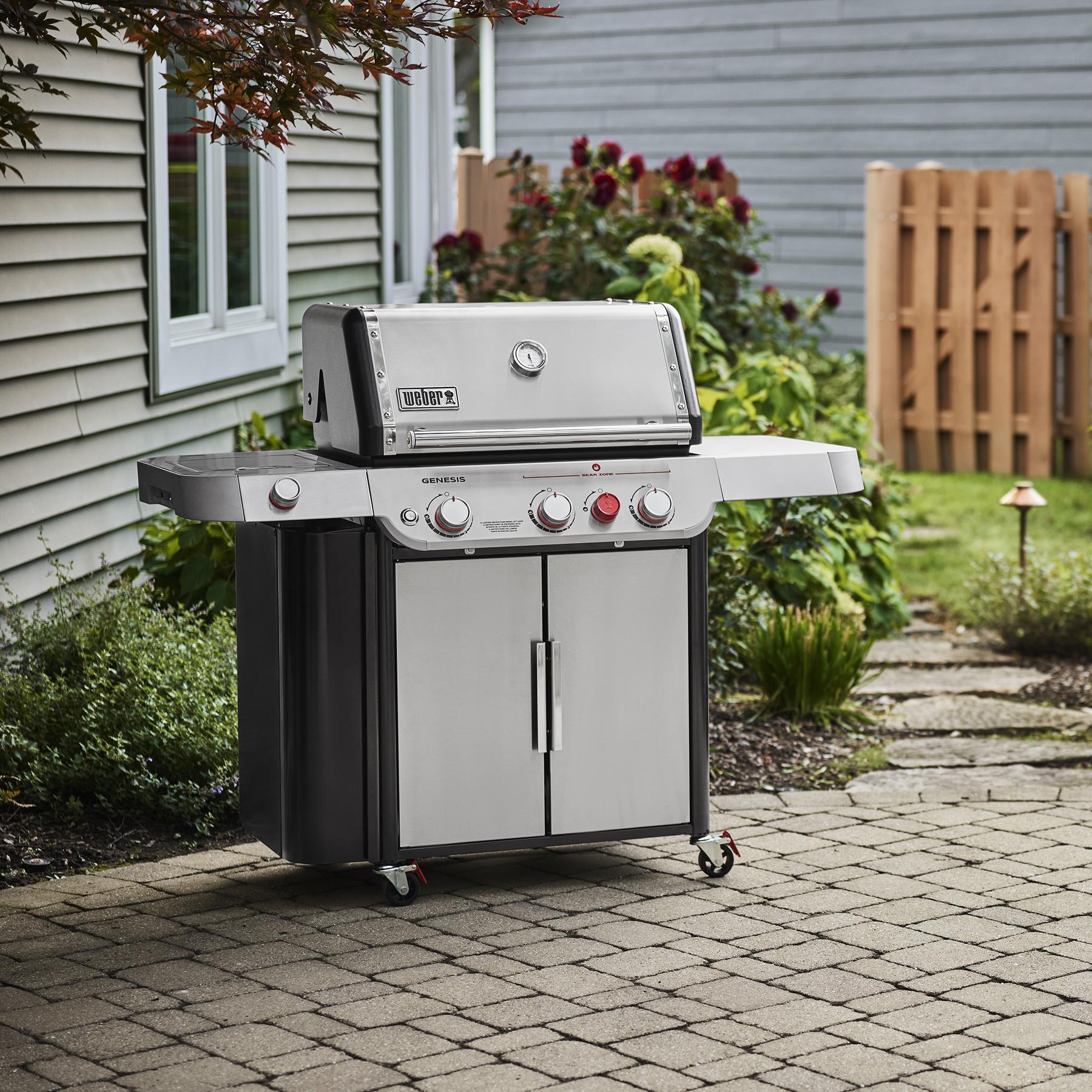 Weber 1500538 Genesis S-335 Gas Grill (Natural Gas) - Stainless Steel - Image 5