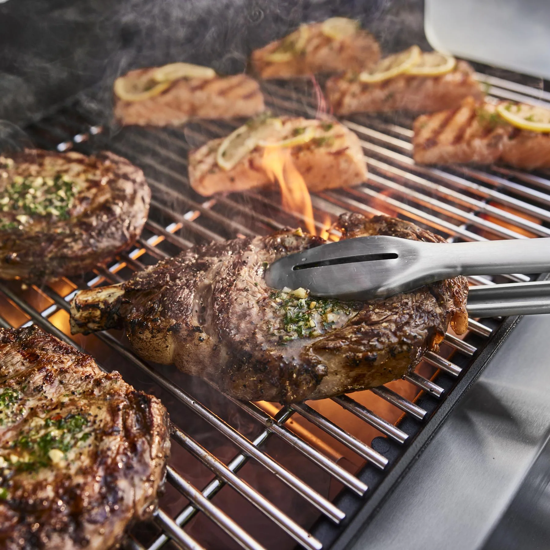 Weber 1500538 Genesis S-335 Gas Grill (Natural Gas) - Stainless Steel - Image 6