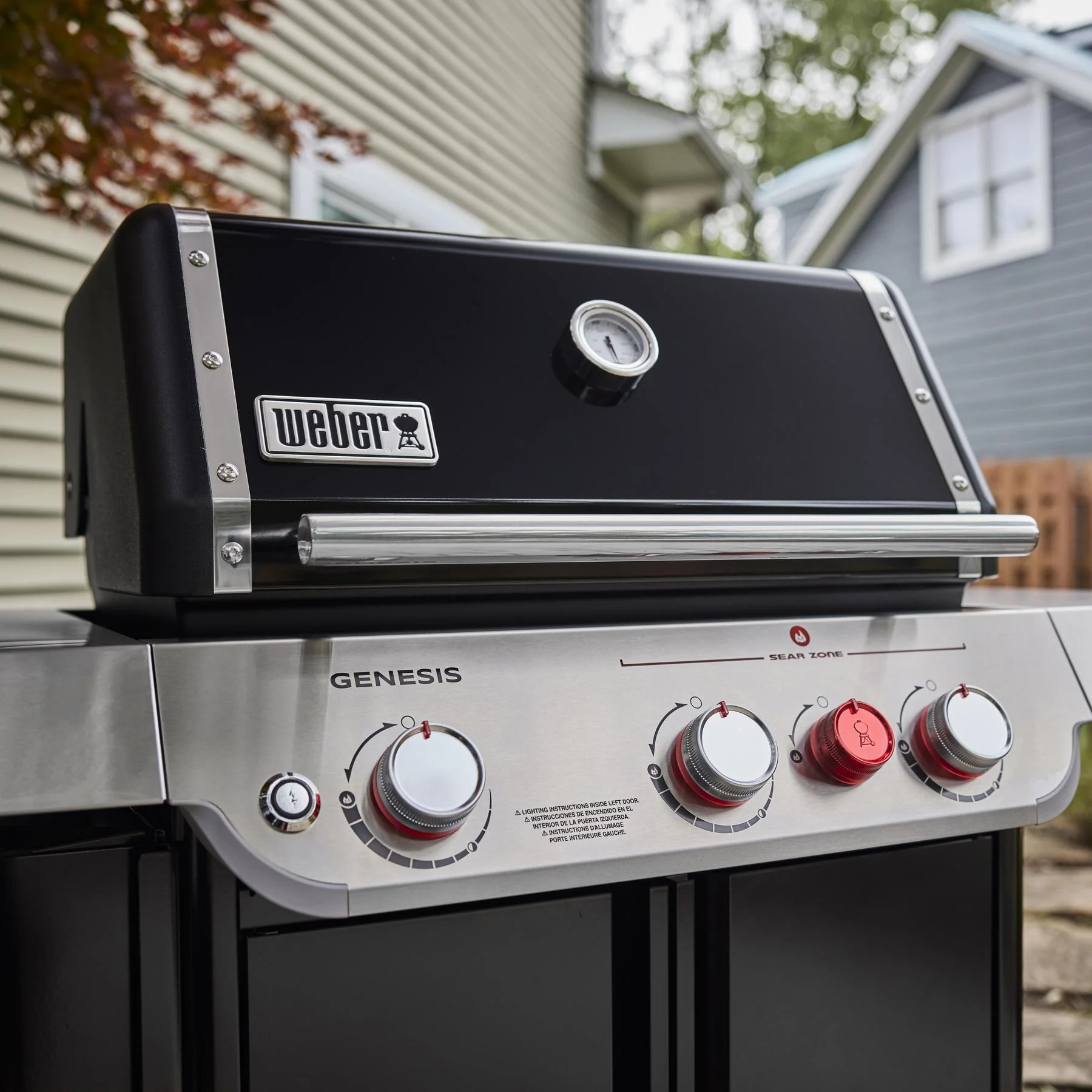 Weber 1500577 Genesis E-330 Gas Grill (Natural Gas) - Black - Image 2