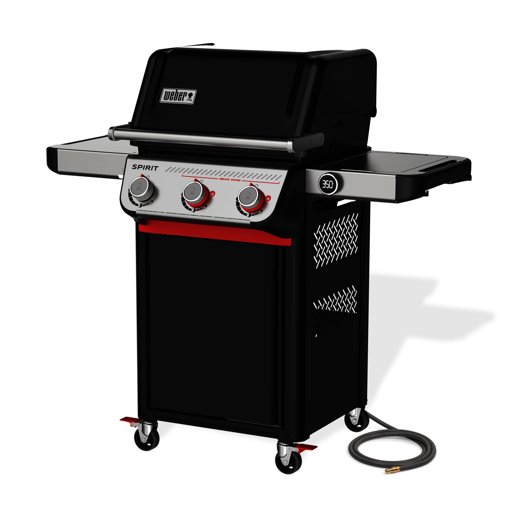 Weber 1500845 Spirit® EP-325 Gas Grill (Natural Gas) - Black - Image 9