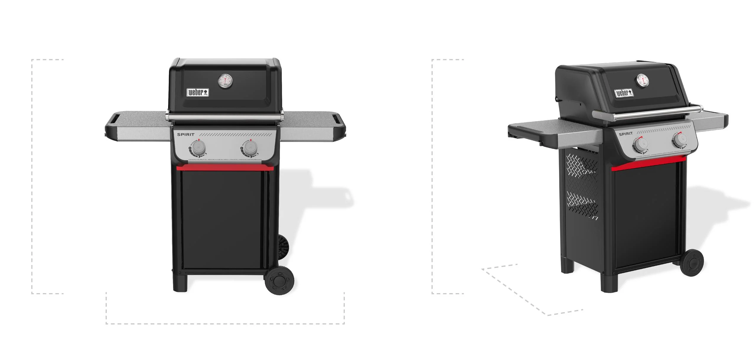 Weber 1501000 Spirit® E-210 Gas Grill (Liquid Propane) - Black - Image 11