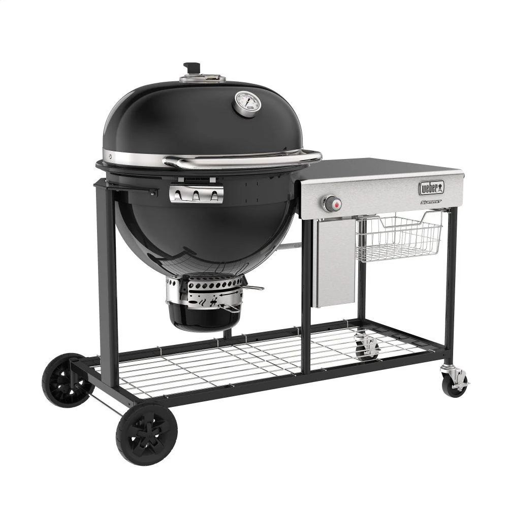 Weber 18501101 Summit® Kamado S6 Charcoal Grill Center - Black - Image 4