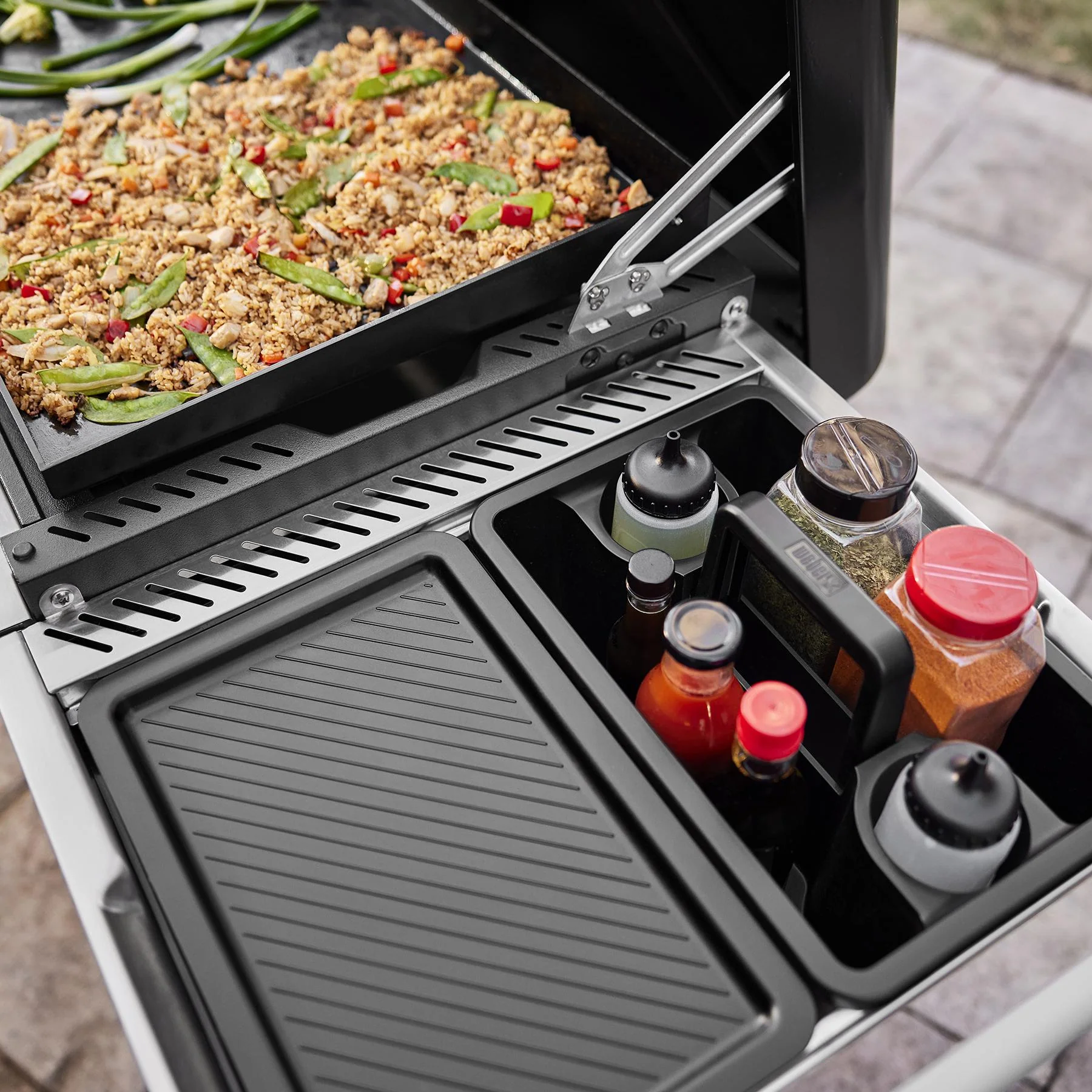 3400128 Weber Works™ Caddy with Tray Lid - Image 4