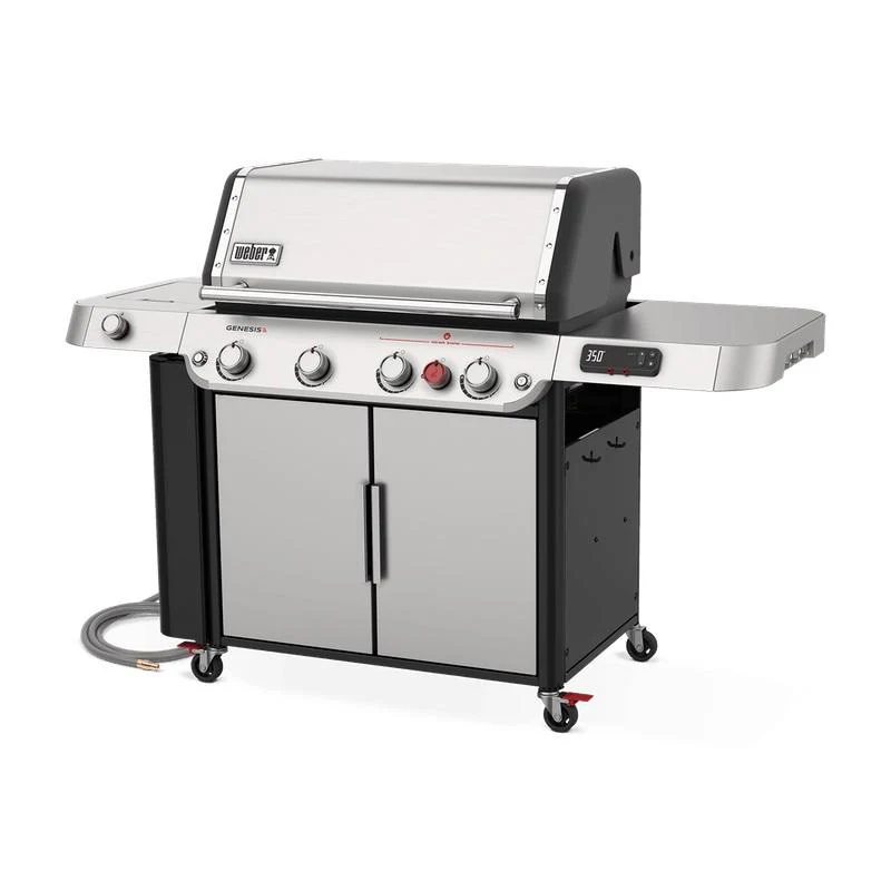 Weber 38800001 Genesis SPX-435 Smart Gas Grill (Natural Gas) - Stainless Steel - Image 2