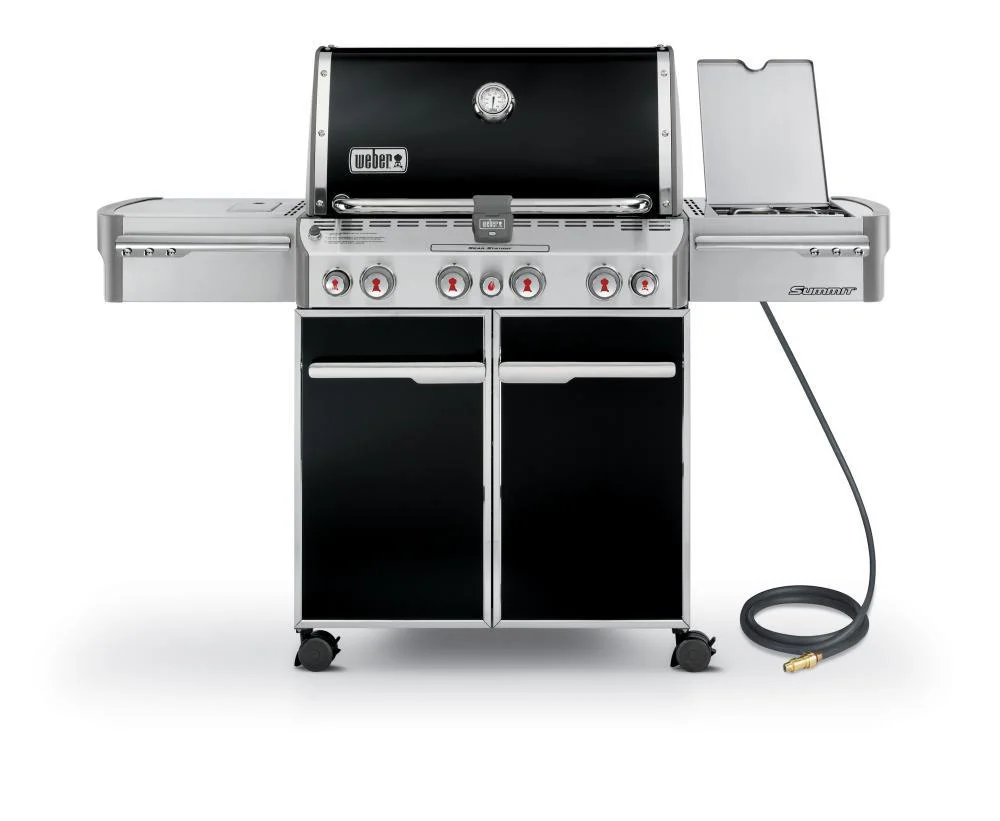 SUMMIT® E-470™ NATURAL GAS GRILL - BLACK - Image 2